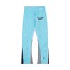 Mens High-Quality Cotton Drawstring Waist Streetwear Jogger Pants With Hand-Painted Splatter Graffiti Print
