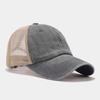Europäische und amerikanische Mode Retro Netzstoff-Spleiß atmungsaktive Baseballkappen Herren- und Damen-Hochwertige Hüte Golf Sport Sonnenschutzkappen