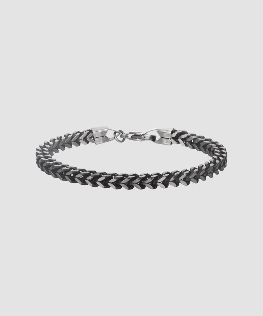 Maz Surgical Bold Black Rope Chain Bracelet