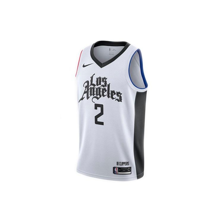 Nike NBA City SW Fan Edition Los Angeles Clippers Leonard 2 Basketball Jersey/Vest White Men s AV4644-102 XXXL