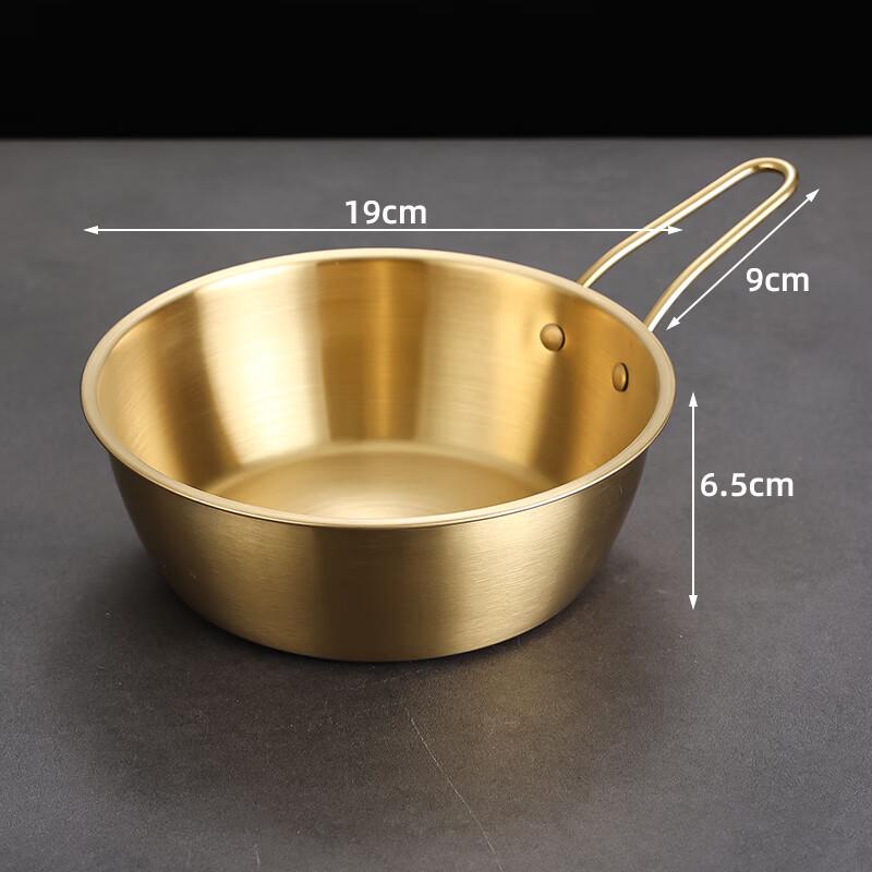 Yunduo Korean Style 304 Stainless Steel Makgeolli Bowl with Handle