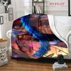 Fantasy Warriors Unite blanket Camping trip blanket Office rest blanket bedroom Digital printing