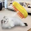 1~2pcs Steam Pet Brush 3-in-1 Massage Dog Steamy Brush Spray Beauty Tangled and Loose Hair Removal Cats Grooming Comb Dogs