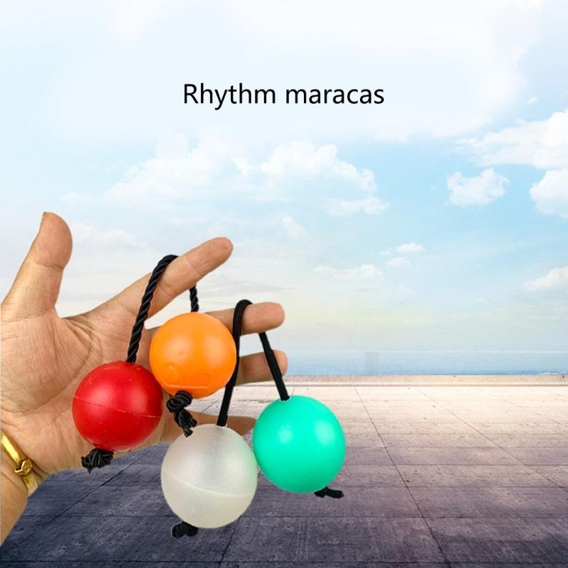 2pcs Rhythm Sand Ball Hand Asalato African Shaker Hand Shaker Ball Single Hand Percussion Instrument Gift for Kid Adults