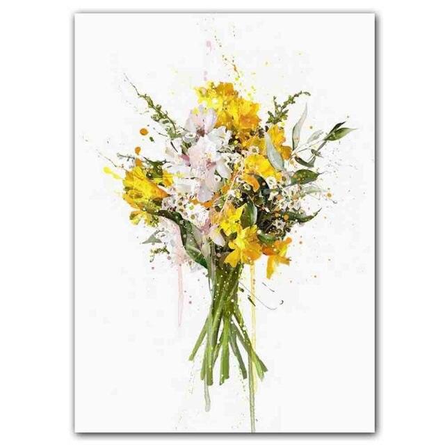 

Новый скандинавский абстрактный всплеск чернил, художественная печать, картина на холсте, цветок, постер, офисная настенная живопись, гостиная, украшение для дома, фреска без рамки 21*30cm