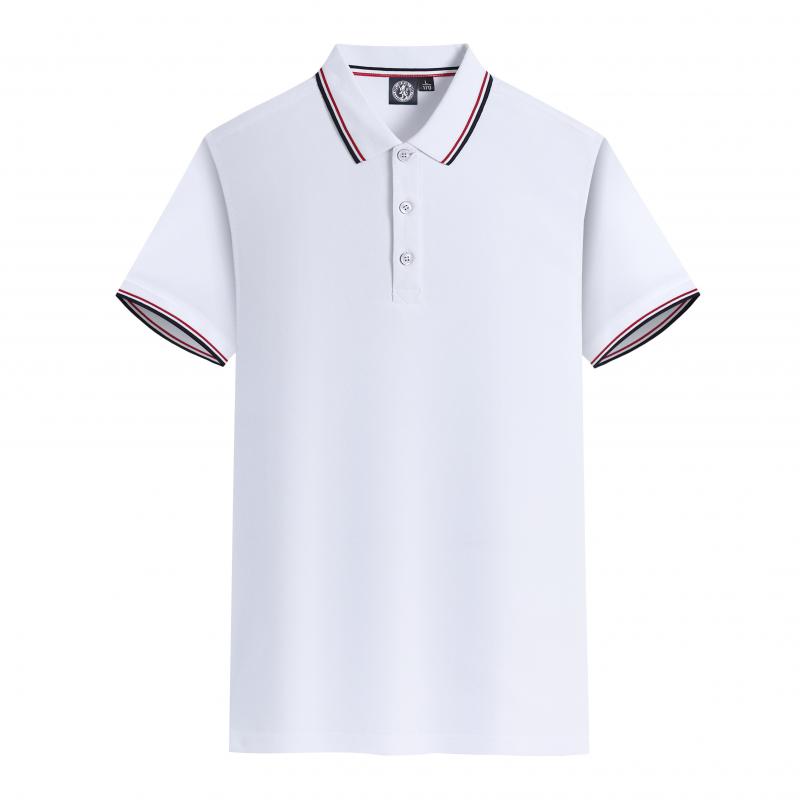 2026 Summer Men's Short sleeved Polo Shirt Business and Leisure 85% Polyester Fiber 15% Cotton Breathable and Versatile