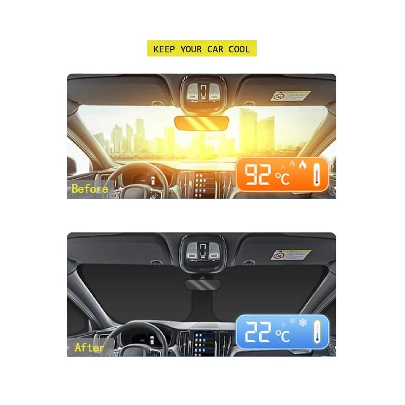 For VOLKSWAGEN Tharu Touran Tiguan Touareg Tavendor Talagon Tayron 2006-2025Windshield Sun Shade Accessories Custom Fit Sunshade