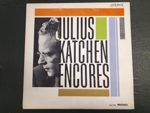 

LP Record JULIUS KATCHEN Encores CM9304 LONDON 1961 Canada Classical Used