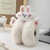 Rabbit Plush Ear Keep Warmer Winter Earmuffs for Women Fashion Outdoor Earflap Protection Ear-Muffs Ear Cover
