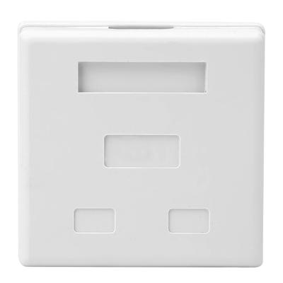Síťový modulový box Dvojportový Stolní Cat.6 Kolín 6 Stíněný RJ45 8P8C Integrovaný
