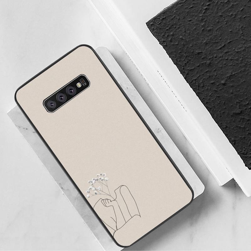 Simple Phone Case For Samsung Galaxy S7 Edge Plus S9 S20Plus S20ULTRA S10lite S225G S10 Case