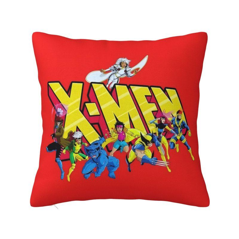 Benutzerdefinierte Luxus Disney X-Men Marvel Film Kissenbezug für Sofa Polyester Kissenhülle Heimdekoration