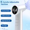Electronic Tonsil Stone Remover Vacuum, 10 in 1 Tonsil Stone Removal Kit with Built-in LED Light & 6 Levels Suction, Tonsil Stone Cleaner Instant