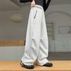 2025 Girls' Spring/Autumn Middle School Straight-Leg Cargo Sweatpants