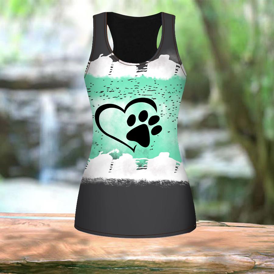 Женские летние спортивные рубашки с 3D оранжевым сердечным принтом для занятий йогой — фото 3