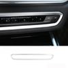 Console Control Volume Button Trim - Silver ABS Fit For BMW 3-Series G20