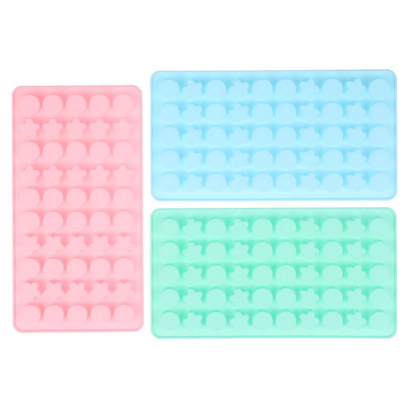 Mini Pentagram Silicone Chocolate Mold Jelly Block Bar Mold Kitchen Baking