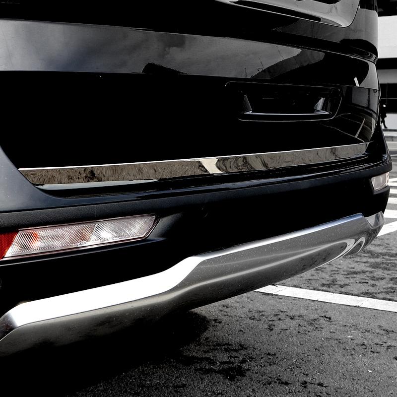 For KIA Carnival -2026 Auto Silver Stainless Steel Tailgate Decorative Strip Accessories