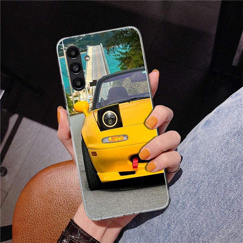 JDM Auto MX5 Niedliche Handyhülle Für Samsung Galaxy A17 A16 A15 A14 A13 A57 A56 A55 A54 A53 A37 A36 A35 A34 A33 A26 A25 A24 A23 Galax