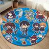 Date Live Round Area Rug Carpet Rug For Living Room Bedroom Sofa Playroom Decor Nonslip Floor Mat