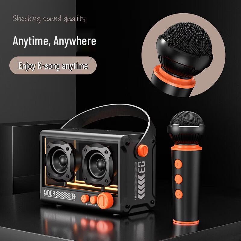 SMEBERT QD03 Glass Bluetooth Speaker CN Plug (adapter Included)