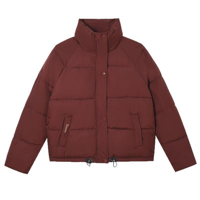 Women's cotton clothes winter new Maillard thin small warm  clothes fashion short  clothes jacket