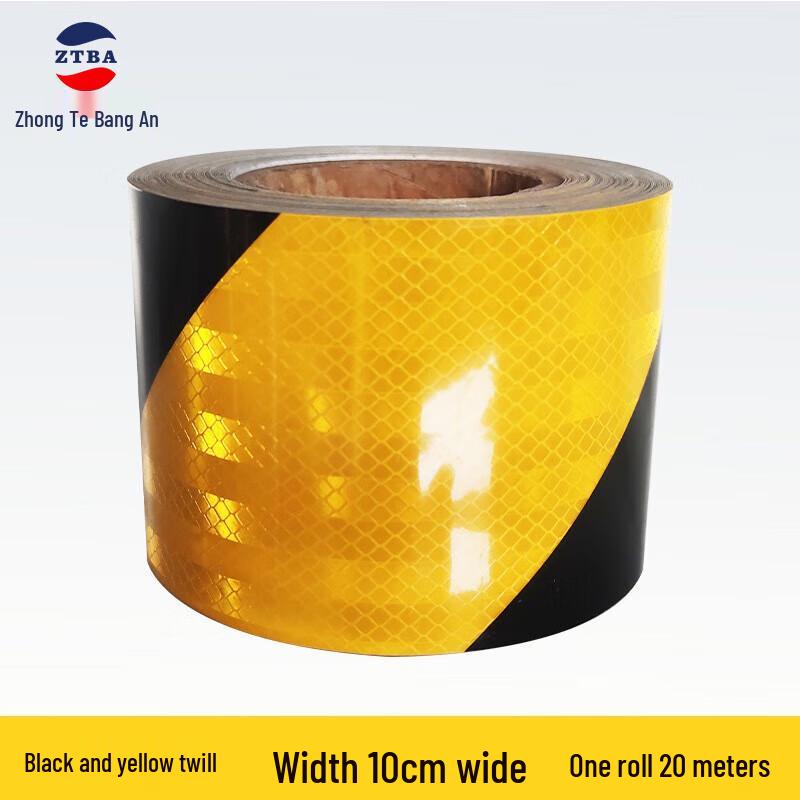 ZhongTebangAn Micro-Prismatic Reflective Tape 10cm x 20m