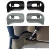 1 Par Tampa de Acabamento do Pivô do Para-sol Preto ou Cinza Para Mercedes R129 SL320 SL500 SL600 1994-2002 129-811-05-61-9045,129-811-04-61-9045