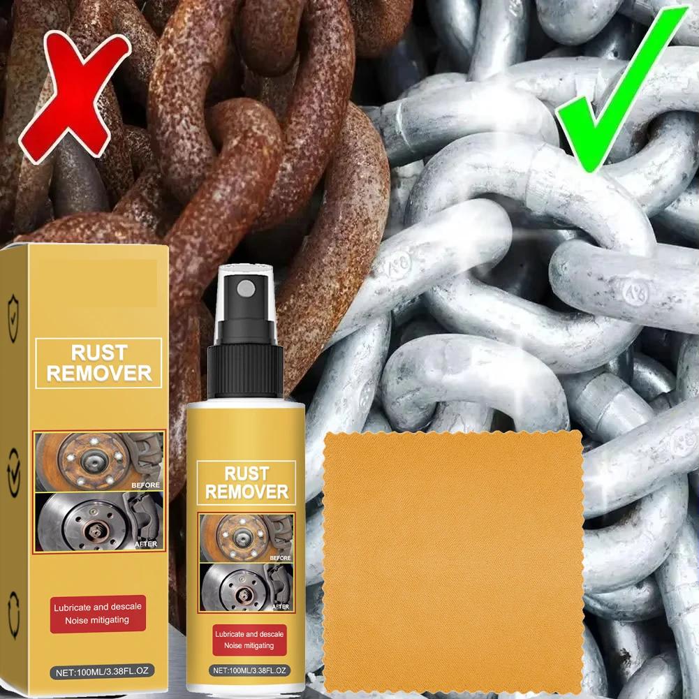 QC19 Derusting Spray Car Rust Removal Spray Rust Preventive Agent Metal Iron Powder Stain Remover Metal Product Maintenance  Age