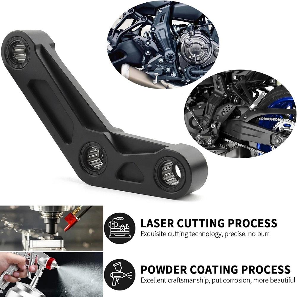 25-40mm Motorcycle Rear Suspension Shock Absorber Body Seat Lowering Kit Linkage For Yamaha MT07 FZ07 XSR700 YZF R7 Tracer 700