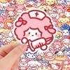 100Pcs/Bag Cute Cartoon Sanrio Stickers My Melody Kuromi Handbag Decoration Stickers Cinnamoroll Children'S Gift Sticker
