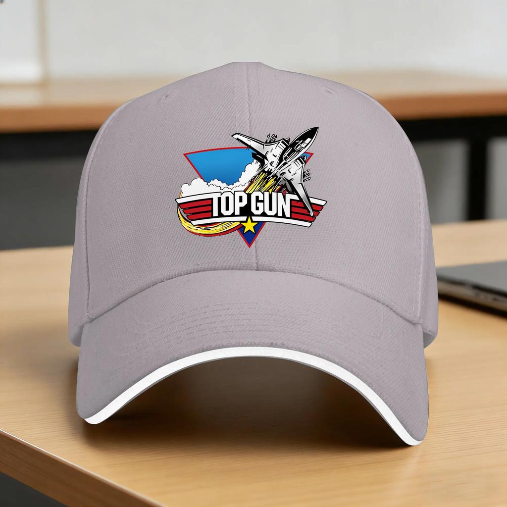 Top Gun  Casual Baseball Cap  Outdoor Sports Trucker Hat Spring Sunscreen Men Adult Fashion Snapback Cap