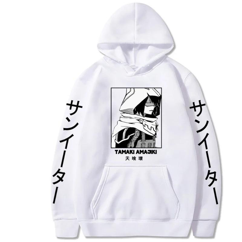 My Hero Academia Anime Print Women Men Hoodies Harajuku Tamaki Amajiki Sweatshirt Pullovers Fashion Autumn Fleece Top