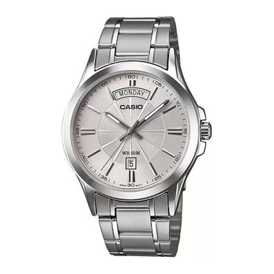 Silver Analog Men's Watch, Casio