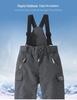 2025 Kids Ski Pants - Waterproof, Windproof, Warm Cotton Overalls with Straps for Outdoor Sports