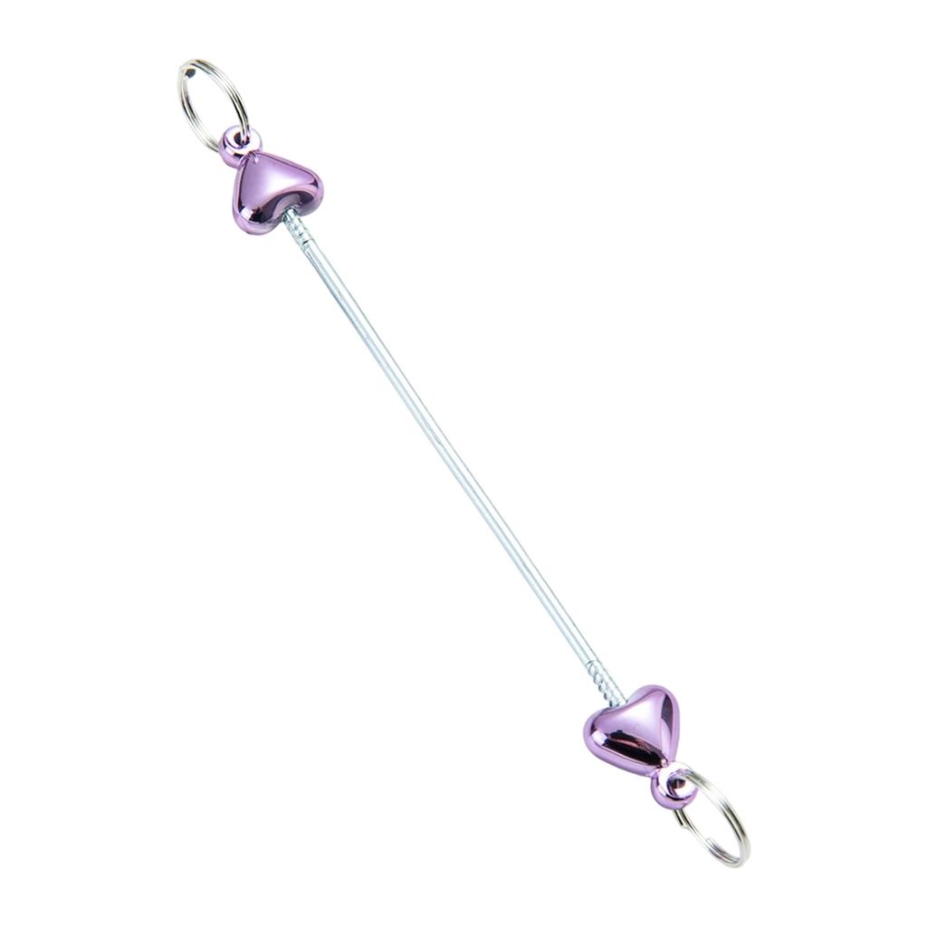 Bead Keychain Craft Set Plastic Lobster Clasp Fashion Charm Accessories Crafting Beading Keyring Set Plastic Texture