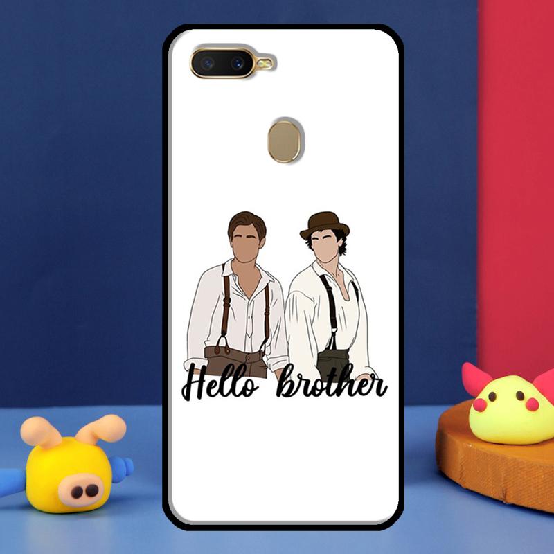 Damon Salvatore Stefan Coque Pour Oppo A96 A76 A16 A74 A94 A54 S A57 A77 A58 A78 A98 A5 A9 A91 A15 A17 A52 A72 Housse