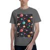 Solar System Space Planets Universe Men TShirt Plus Size T Shirts Mens Crew Neck Cotton Tees Short Summer Male