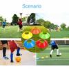 10Pcs Soccer Training Sign Dish Toy Pressure Resistant Cones Marker Discs Bucket Outdoor Basketball  Training Sports Accesso Toy