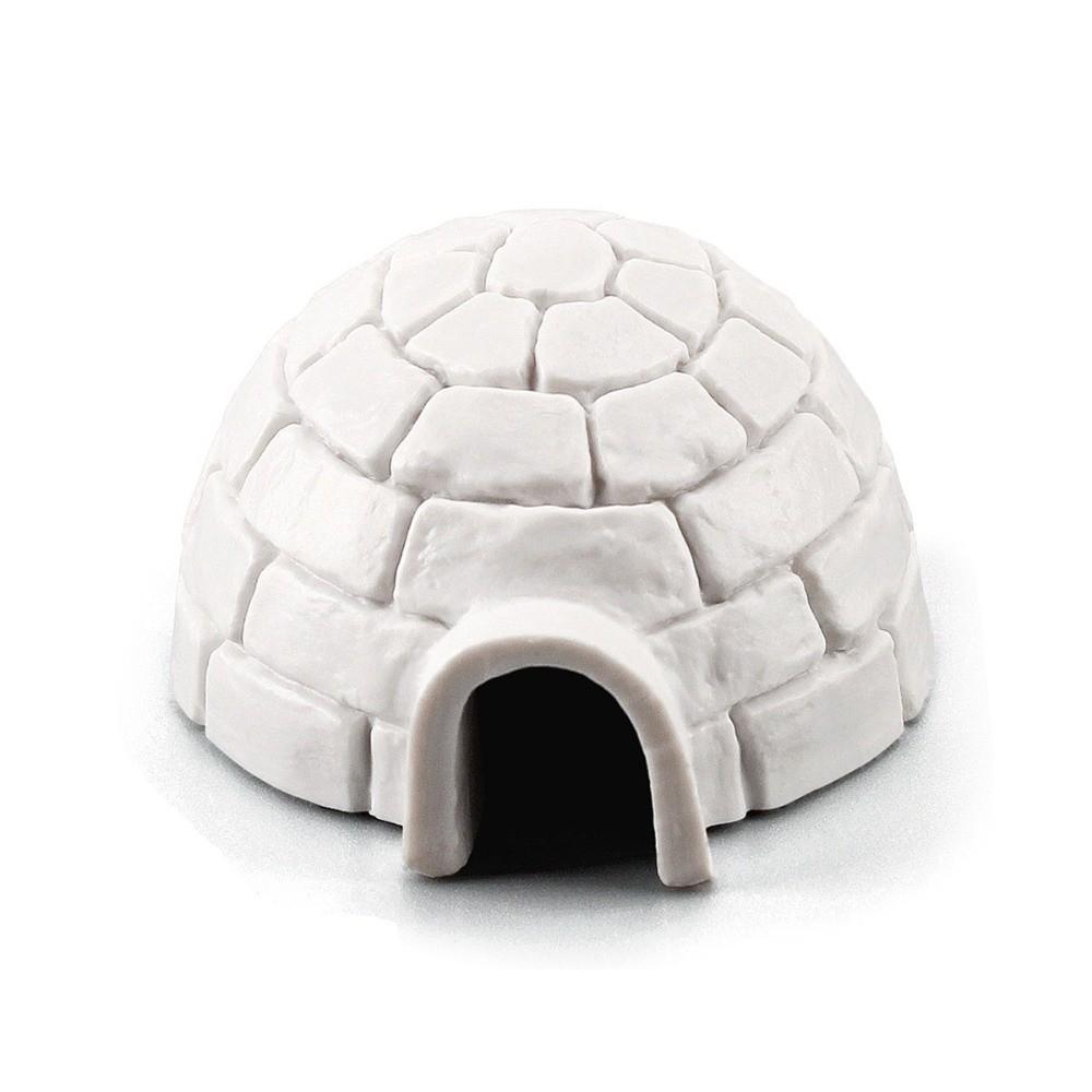 Arctic Figures Toy Igloos Model Realistic Arctic Animals House Ornament Mini Polar Animal Shelter