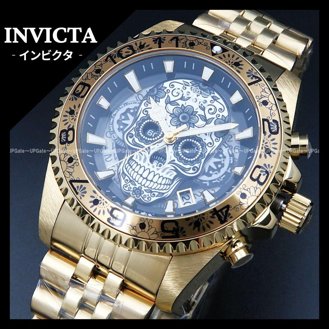 Used Excellent designChronograph INVICTA Pro Diver 48951 Invicta Pro Diver Gold