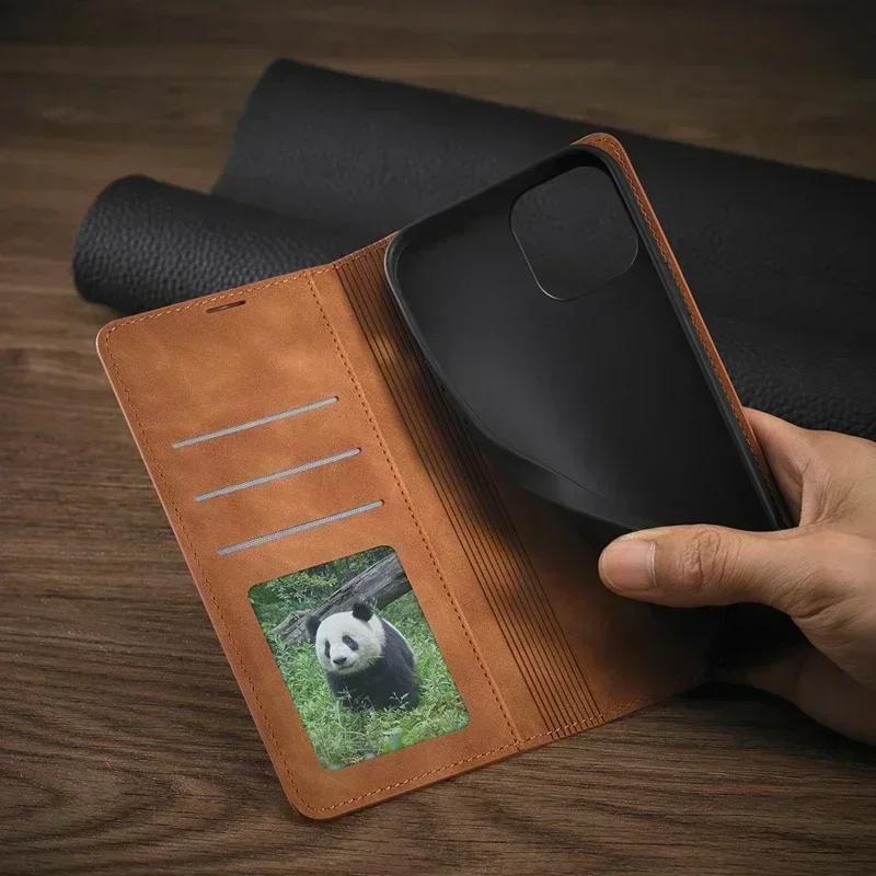 For Huawei P30 Pro VOG-L29 6.47" Cases Luxury Solid Color Wallet Flip Cover on For Huawei P30 P40 P20 Pro Lite Coque Phone Cover