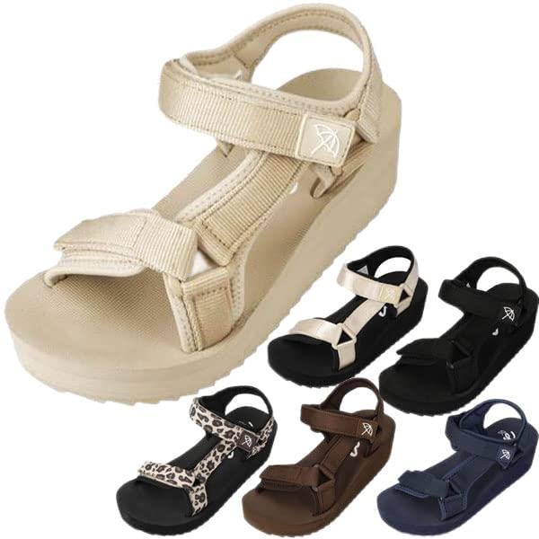 Arnold Palmer Sports Sandals AN5402 Navy Small Women's Thick-soled (505)