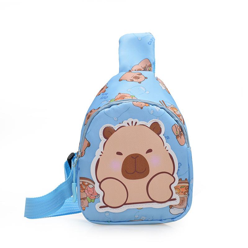 Children's breast bag New cute animal shoulder crossbody breast bag Multifunctional change bag Baby storage