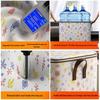 Large Moisture-Resistant Quilt and Clothes Storage Bag Organizer