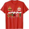 Funny Couples Christmas Chestnuts Adult Matching T-Shirt Xmas Costumes for Couples His and Her Girlfriends Boyfriends