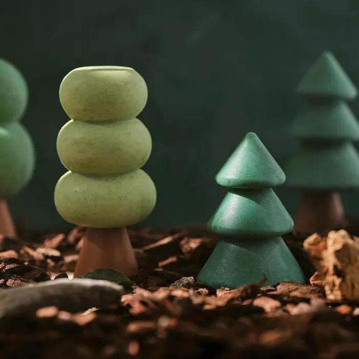 Donggubat FOREST Village Woody Perfume Bar Gift Set (Bloomwood + Herbwood + Juicywood) / Housewarming, Moving, Newlywed Gift
