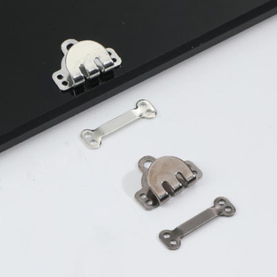 20 Pairs Sewing Hooks And Eyes Closure Set Sewing Clasp Fasteners Kit Sew Repair Hooks Replacement for Trousers Skirt Dress Bra Sewing DIY Crafting