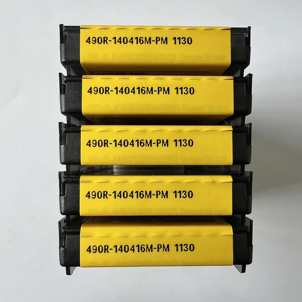 Original Sandvik / 490R-140416M-PM 1130 /  CNC lathe carbide blade 10 Pcs
