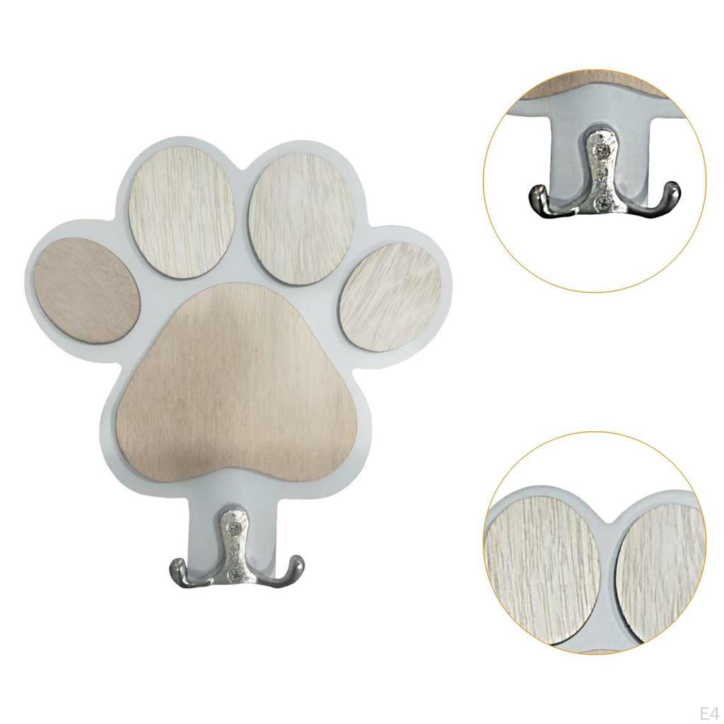 Dog Leash Holder Wall Mount Cat Coat Rack Collars Organizer for Holiday